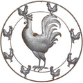 Rooster Wall Art 86x86cm