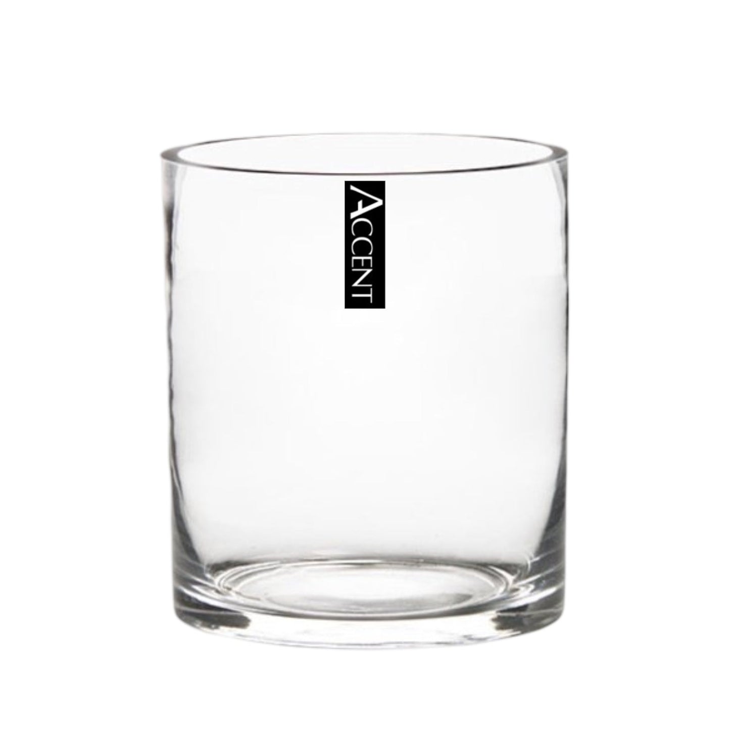 bulk 12 Glass Cylinder Vase 16cm