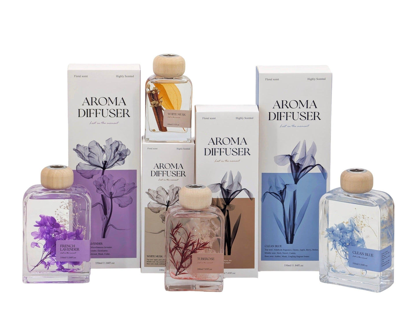 bulk 12 Everfloral Fragrance Diffuser 200ml 4 Asst.