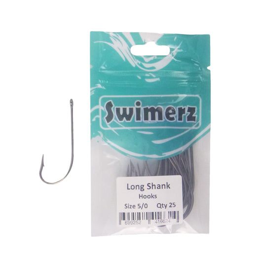 Swimerz 5/0 Long Shank Worm Hook 25 Pack.