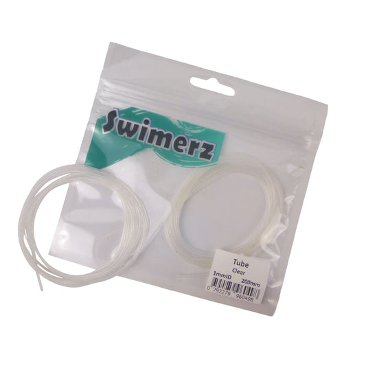 Swimerz Tubes, Clear, 1mmID 2mmOD 200cm.