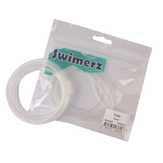 Swimerz Tubes, Clear, 3mmID 4mmOD 200cm.