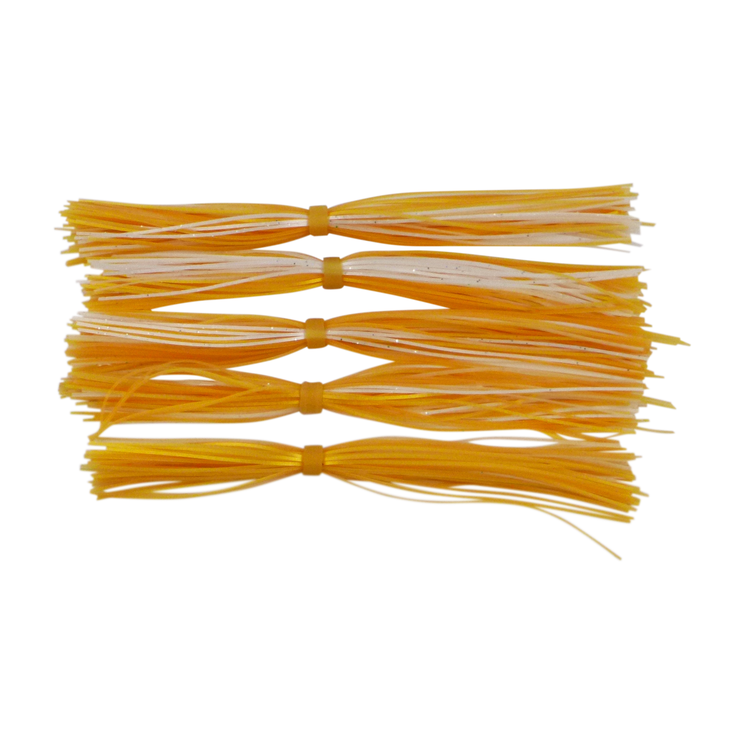 Dekoi Chatterbait Lure Skirts, Gold Shine.