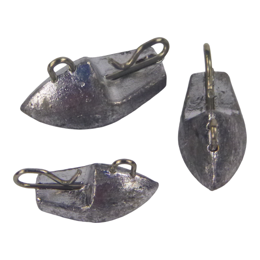 Swimerz 14gm Arrowhead Jig Head, 1/2oz, Lead, Qty 10.