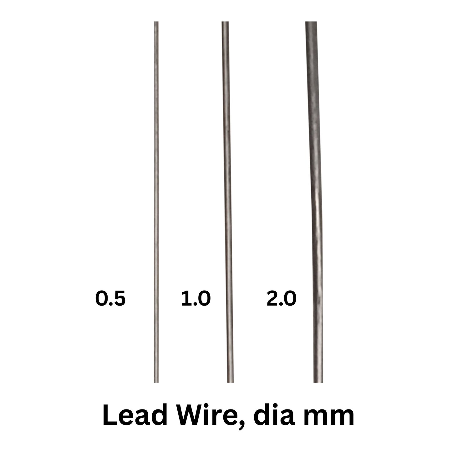 Swimerz Rigging Wire, Lead, 2mm, 2 mtrs.