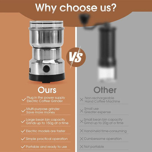 Multipurpose Electric Coffee Bean Grinder.