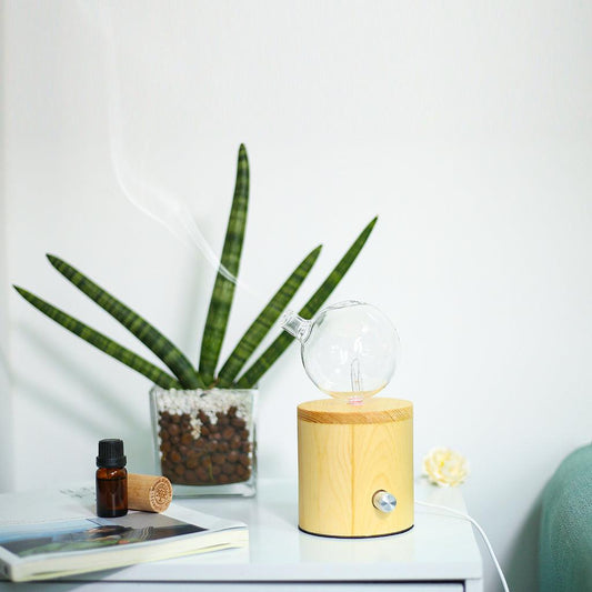 Geometry Cylinder Nebuliser - Waterless Diffuser | Essential oil Burner | Aromatherapy| Home Fragrance.