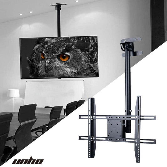 Ceiling Wall Mount TV Bracket 27- 65" with Tilt Feature & 180 Rotate For Samsung.