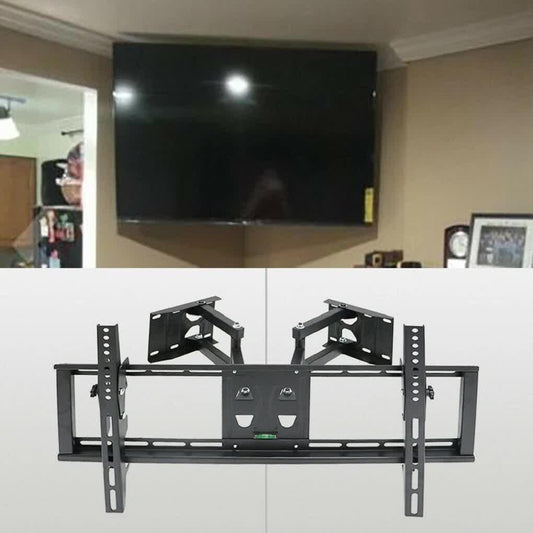 32"-65" Heavy Duty Wall Corner Tv Mount Articulating Premium Swing Arm Bracket.