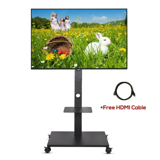 Heavy Duty Swivel Floor TV Stand Tall Corner TV Mount Stand for 32-70" LCD LED.