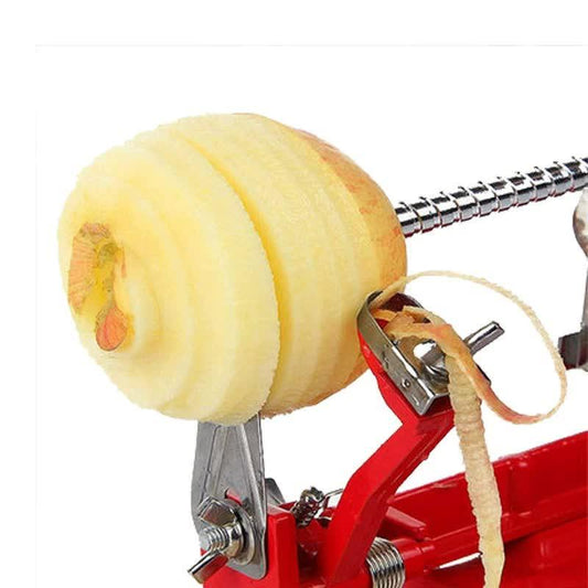 3-in-1 Apple Peeler, Corer, and Slicer with Suction Base â Effortless Fruit Prep.