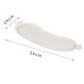 White Non-Slip Pet Feeding Mat - Waterproof Dog & Cat Food Bowl Placemat with Raised Edges