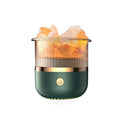 Crystal Humidifier with LED Light - Aromatherapy Diffuser for Home Relaxation(green).
