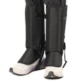 Black Outdoor Waterproof Leg Gaiters - Anti-Snake Bite & Scratch Protection Boot Covers - Breathable Nylon Oxford Leg Guards for Hiking Camping.