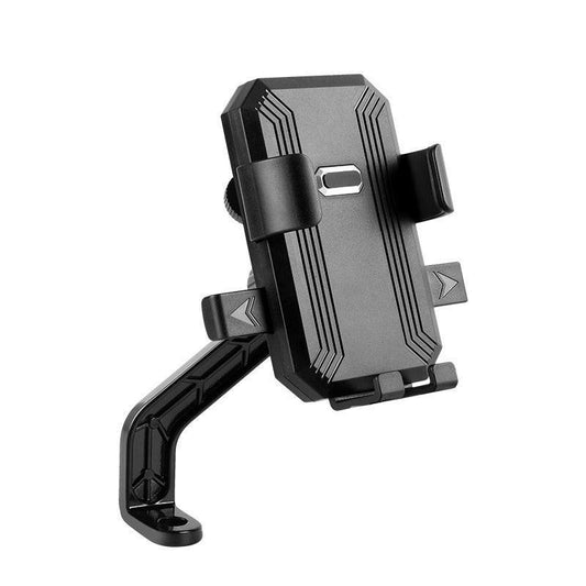 2-Pack Shock-Absorbing and Non-Slip Rearview Mirror Phone Holder with Detachable Mini Umbrella - , Waterproof & Windproof and Sunshade, 360° rotatable.
