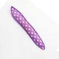 20-Pack Purple Polka Dot Bow Sponge Hair Rollers Set - Soft Sleep Pillow Lazy No-Heat Curler for Heatless Loose Curls Hair Style