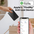 Ultra-Slim 2mm Glass Card Tracker for iOS - Global GPS Location Finding for Wallet, Keys, and Luggage.
