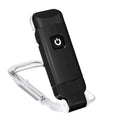 2-PCS Black Mini USB Rechargeable LED Book Light Eye Protection Reading Lamp with Adjustable Clip and Brightness for Kids Students Travel