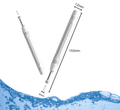 Smart Visual Ear Wax Removal Tool with HD Camera WiFi Wireless Otoscope Ear Cleaner 3.5mm Ultra Slim Lens for iPhone Android White.