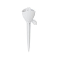 5-PCS White Automatic Plant Watering Spikes with Adjustable Flow Control Universal Fit 5 Pack for Indoor and Outdoor Potted Plants Reliable Gardening Solution for Local Homes