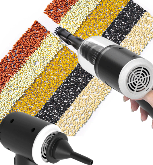 Black 3-in-1 Portable Cordless Mini Vacuum Cleaner Handheld Air Duster & Blower USB Rechargeable Kit for Car Interior Home Office Keyboard Pet Hair.
