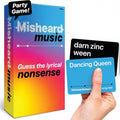 Misheard Music Music-Party Game - High-Energy Family & Social Interactive Game for All Ages.