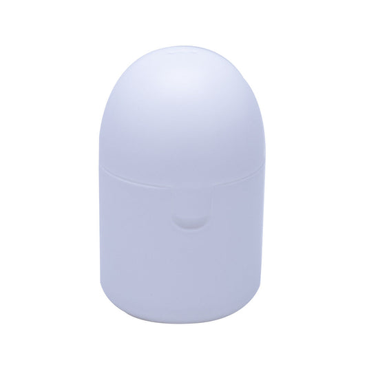 2PCS Reusable Medical Grade Silicone Menstrual Cup(S Size) & 2PCS Matching Sterilizer Box - Microwave Safe Disinfector Case, Heat Resistant 130°C (White Set)