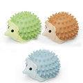 3-Pack Cat Hedgehog Lick Toys – Rotating Catnip Ball Scratcher with Adhesive Mount, ABS Self-Play Wall Toy in Green, Blue & Brown