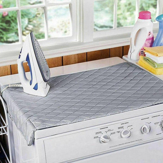 Iron Anywhere Portable & Foldable Ironing Mat with Heat Protecting Pressing Pad.