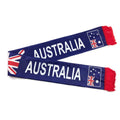 100% POLYESTER Australian National Flag SCARF Australia Day Costume Party Fringe Souvenir.