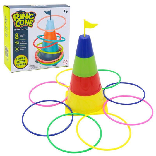 Kids Outdoor Sport Toys Funny Ring Toss Game Home Educational Toys.