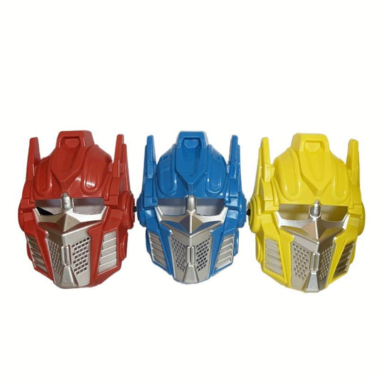 2 x Yellow Transformer Masks â Kids Costume Roleplay Helmet Inspired by Bumblebee.