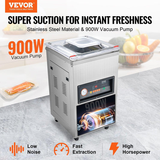 DZ-400/2E Automatic Extra Deep Vacuum Sealer Food Vacuum Sealing Packing Machine 220V.