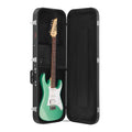 Electric Guitar Hard Case, 1095 mm Rectangular Guitar Hard Case, With Lock Latch Keys Handle, PVC Padding Soft Lining Water-Resistant Hard Shell Guitar Cases, for 990 mm Electric Guitars, Black