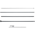 Feather Flag Pole Kit, Swooper Flag Pole Set 16.3 ft, Sign Flag Poles for Business Advertising Flags Outdoor, with A Ground Stake and Carrying Bag (Flag Not Included)