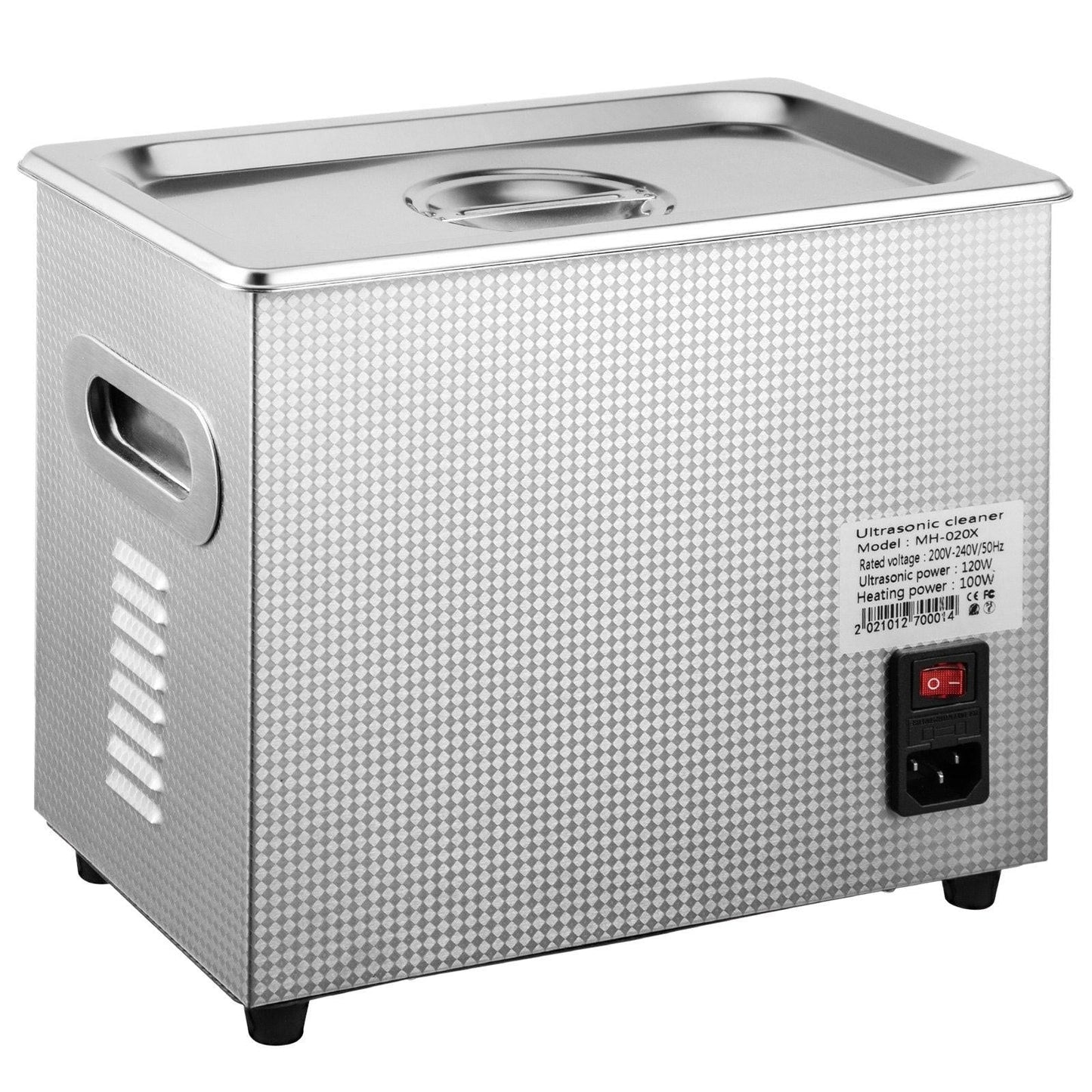 Digital Ultrasonic Cleaner 3L Ultrasonic Cleaning Machine 220V 50kHz Sonic Cleaner Machine 304 Stainless Steel Ultrasonic Cleaner Machine with Heater and Timer for Cleaning Jewelry Glasses Watch.