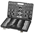Tap and Die Set 110Pcs Metric Size M2 to M18 Bearing Steel Threading Tool.