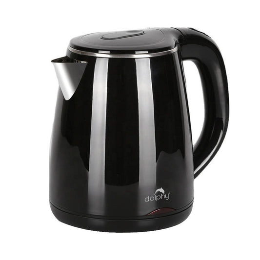 1.2L Black 1800W Electric Kettle For Hot Water.