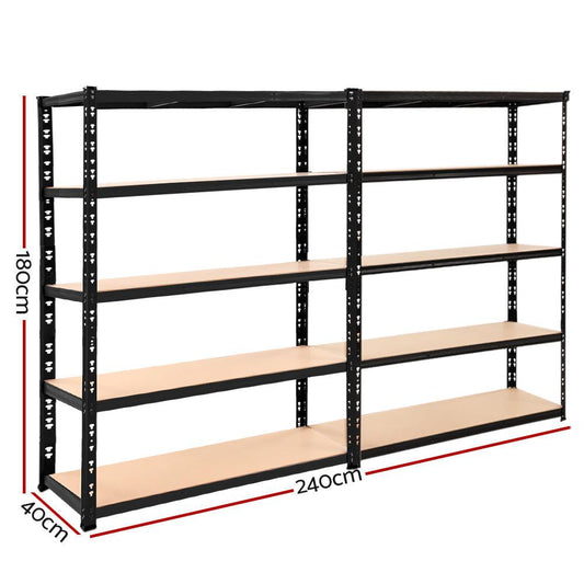 Giantz 2.4Mx1.8M Garage Shelving Warehouse Rack Pallet Racking Storage Shelve.