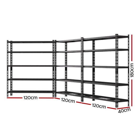 3 x 1.8M Giantz Garage Shelving Warehouse Rack.