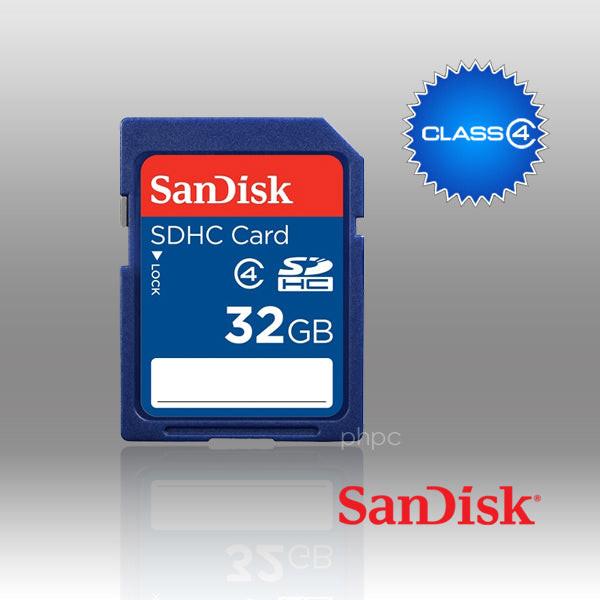 SANDISK SDHC SDB 32GB CLASS 4 Hover Image
