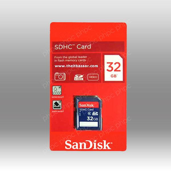 SANDISK SDHC SDB 32GB CLASS 4 Main Image