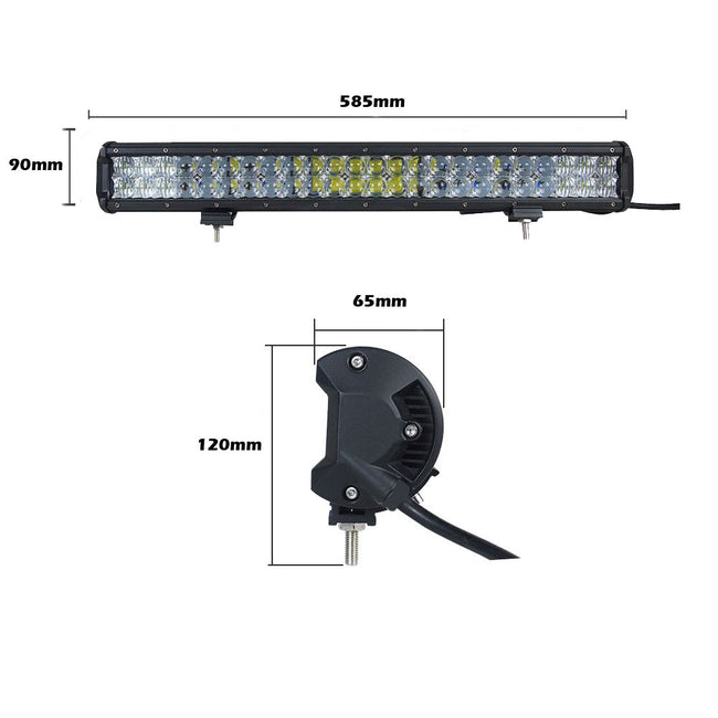 23inch Osram LED Light Bar 5D 144w Sopt Flood Combo Beam Work Driving Lamp 4wd Main Image
