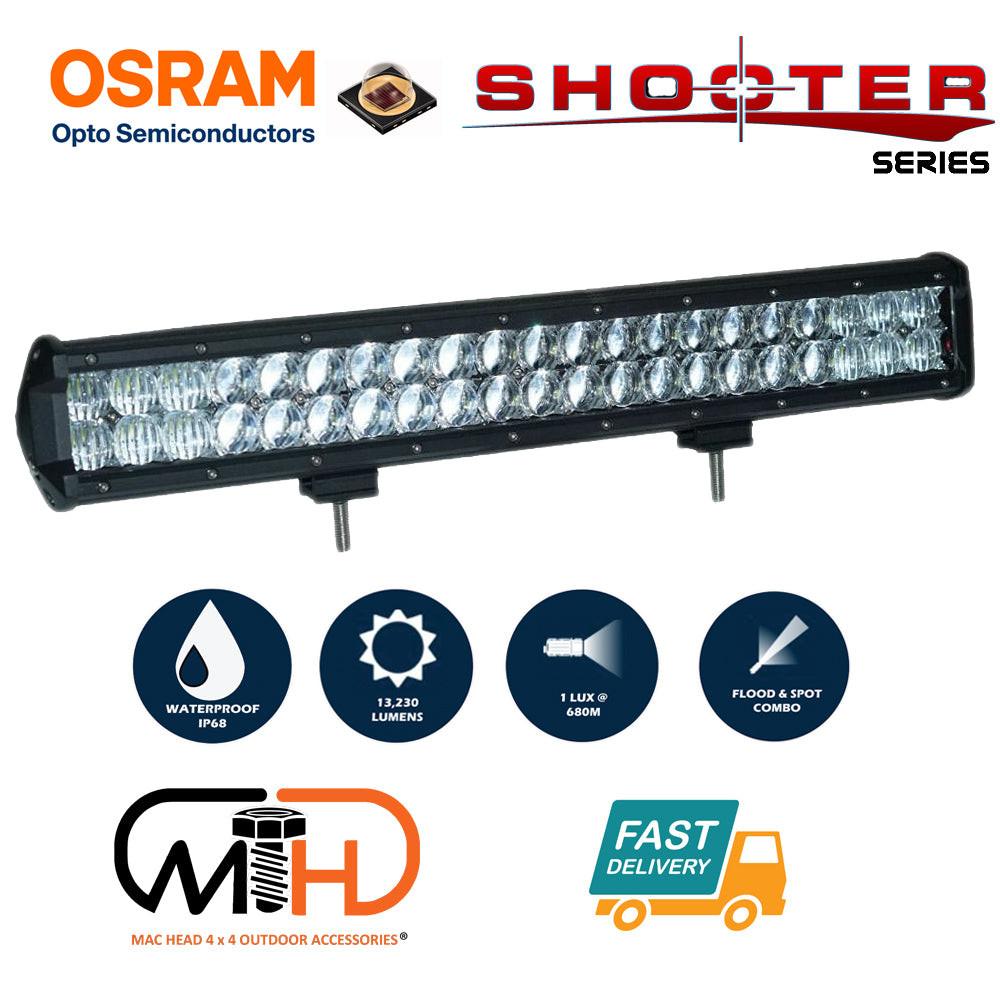 20inch Osram LED Light Bar 5D 126w Sopt Flood Combo Beam Work Driving Lamp 4wd.
