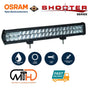 20inch Osram LED Light Bar 5D 126w Sopt Flood Combo Beam Work Driving Lamp 4wd.