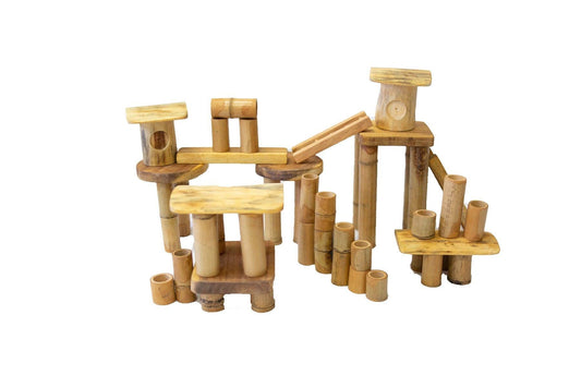 Bamboo building set 50 pcs.