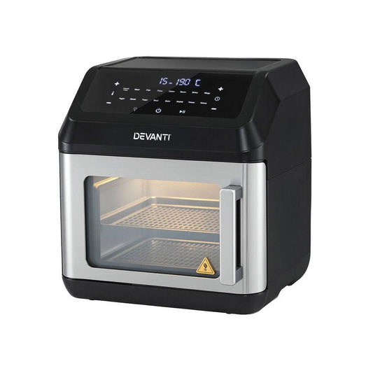 Devanti Air Fryer 13L LCD Fryers Oven.