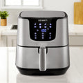 Devanti Air Fryer 7L LCD Fryers Stainless Steel.