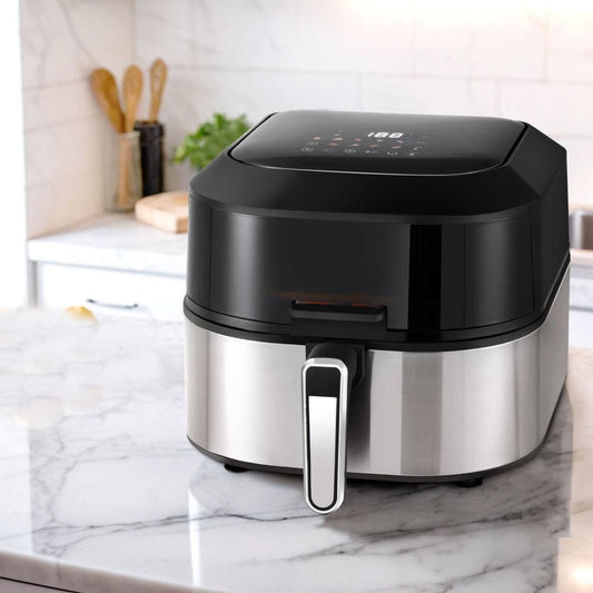 Devanti 5.5L Air Fryer & Grill LCD Fryers 1500W.
