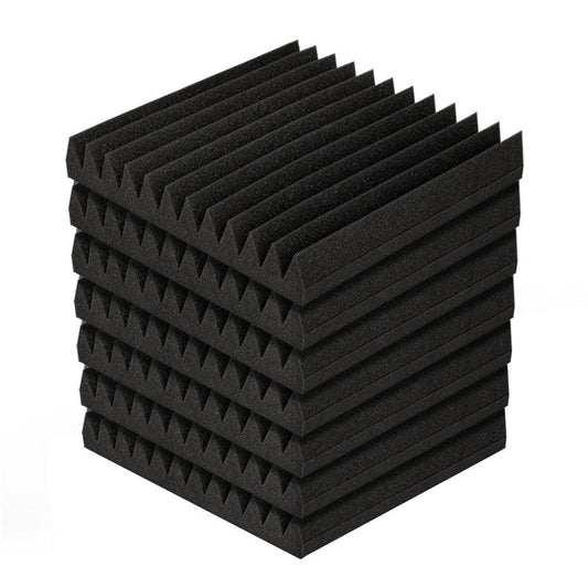 Alpha Acoustic Foam 60pcs 30x30x5cm Sound Absorption Proofing Panel Studio Wedge.